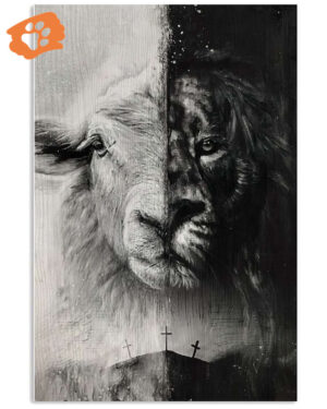 Jesus Vertical Poster Canvas