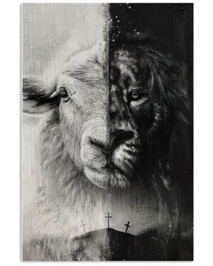 Jesus Vertical Poster Canvas 3