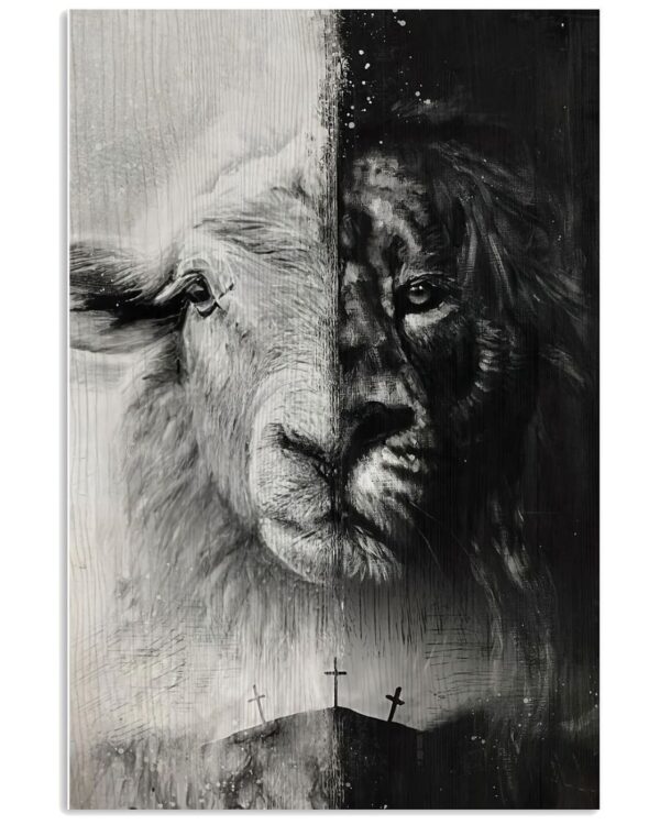 Jesus Vertical Poster Canvas