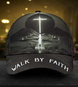 Jesus Walk By Faith Classic Cap All Over Print