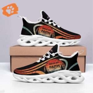 Jesus Walk By Faith Yezy Running Sneakers Gift for Men Women