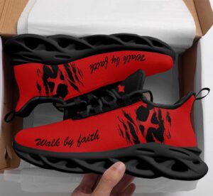 Jesus Walk By Faith Yezy Running Sneakers Gift for Men Women 1