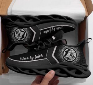 Jesus Walk By Faith Yezy Running Sneakers Gift for Men Women 1
