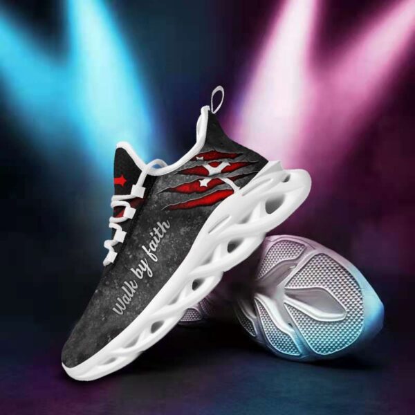 Jesus Walk By Faith Yezy Running Sneakers Gift for Men Women