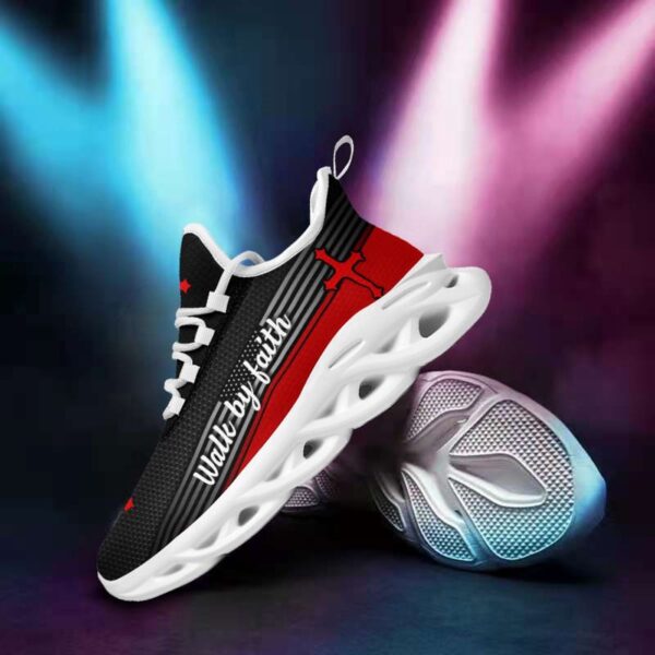 Jesus Walk By Faith Yezy Running Sneakers Gift for Men Women