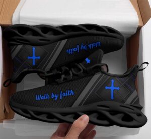 Jesus Walk By Faith Yezy Running Sneakers Gift for Men Women 1
