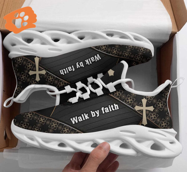 Jesus – Walk By Faith Yezy Running Sneakers Gift for Men Women