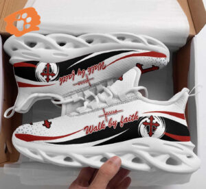 Jesus Walk By Faith Yezy Running Sneakers Gift for Men Women