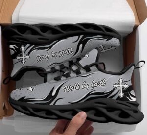 Jesus Walk By Faith Yezy Running Sneakers Gift for Men Women 1