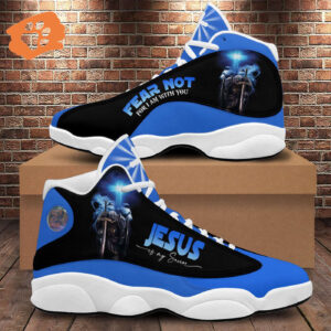 Jesus Warrior Knight Templar Basketball Shoes, Jesus Is My Savior Warrior Running Shoes, Armor Of God Christian Gift