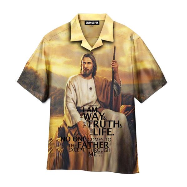 Jesus Way Truth Life Hawaiian Shirt – Men s & Women s Aloha Wear