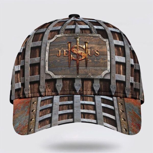 Jesus With 3 Nails Classic Hat, Christian Baseball Cap, Jesus Hat Trucker Classic Hats Gift