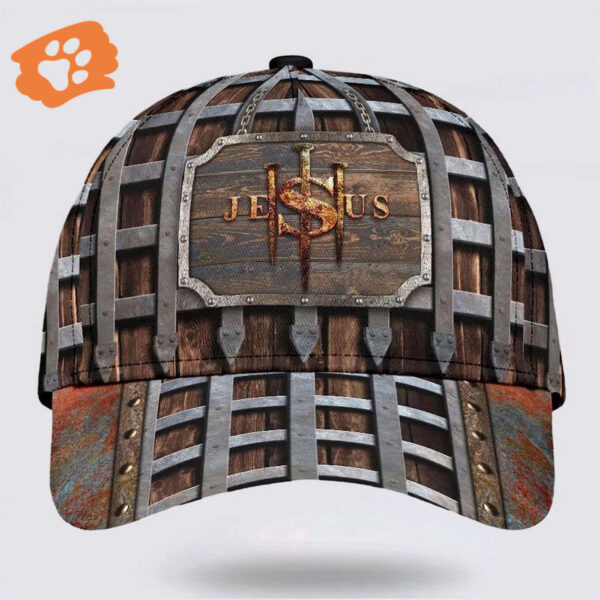 Jesus With 3 Nails Classic Hat, Christian Baseball Cap, Jesus Hat Trucker Classic Hats Gift