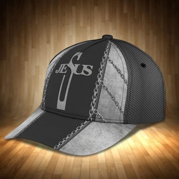 Jesus With Cross Classic Baseball Cap Hat  Trucker Classic Hats Gift