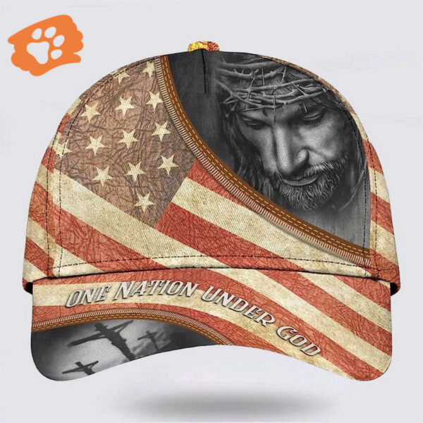 Jesus With Crown Of Thorns Classic Baseball Cap Hat  Trucker Classic Hats Gift