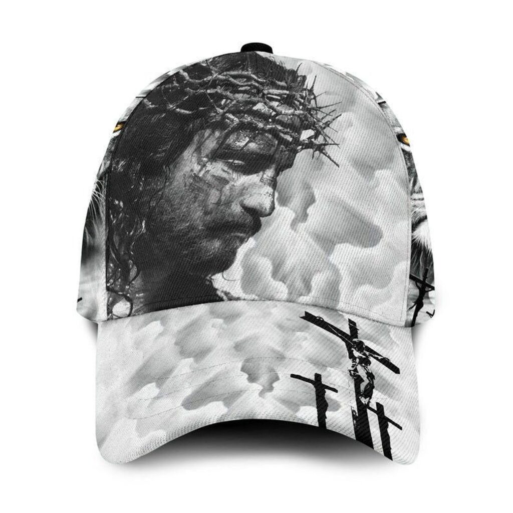 Jesus With Lion Black And White 3D Cap,jesus hat, jesus cap, i love jesus hat, jesus caps, jesus baseball cap Jesus With Lion Black And White 3D Cap,jesus hat, jesus cap, i love jesus hat, jesus caps, jesus baseball cap