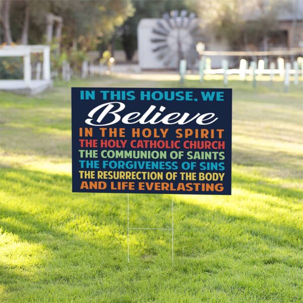 Jesus Yard Sign: Holy Spirit Flag Christ Banner Outdoor Garden Lawn Sign – Perfect Gifts for Jesus Lovers
