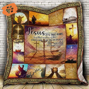 Jesus You re My Everything Quilt NP279A - Inspirational Religious Bedding