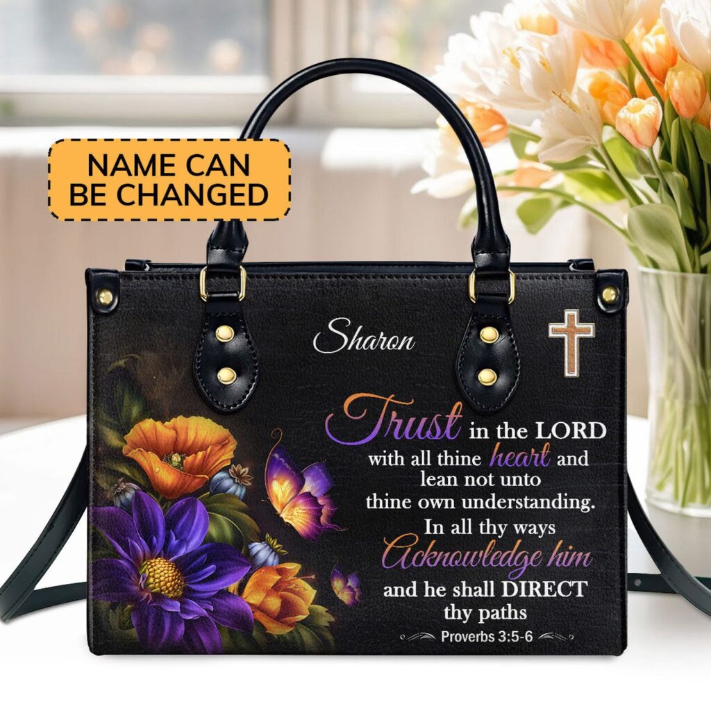 Jesuspirit Personalized Leather Bible Bag Gift for Christian Women Handbag with Handle Jesuspirit Personalized Leather Bible Bag Gift for Christian Women Handbag with Handle