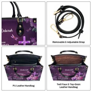 Personalized Jesuspirit Leather Bible Handbag Custom Name Gift For Her 1