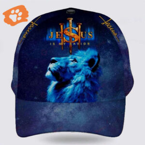 King Of Lion Jesus Is My Savior Classic Baseball Cap Hat  Trucker Classic Hats Gift