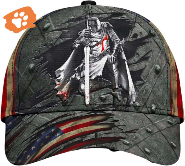 Knight Jesus Baseball Cap Hat  Trucker Classic Hats Gift