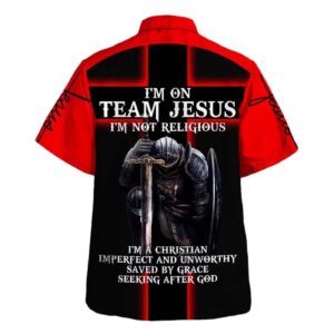 Men s Knight Armor of God Team Jesus Hawaiian Shirt - Perfect Christian Gift 1