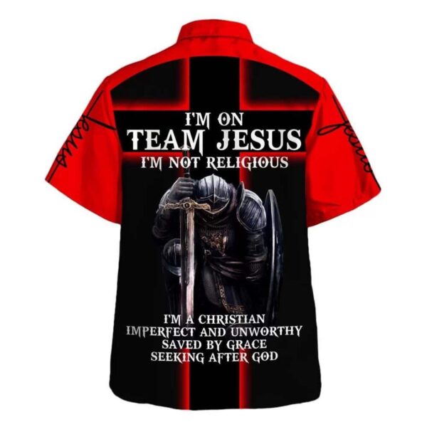 Men s Knight Armor of God Team Jesus Hawaiian Shirt – Perfect Christian Gift