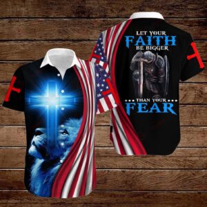 Faith Over Fear: God Jesus All Over Printed Shirt Hoodie 3D - Perfect Gift Idea from Hawaii