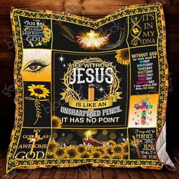 Unsharpened Pencil Quilt: Embrace the Power of Jesus in Your Life