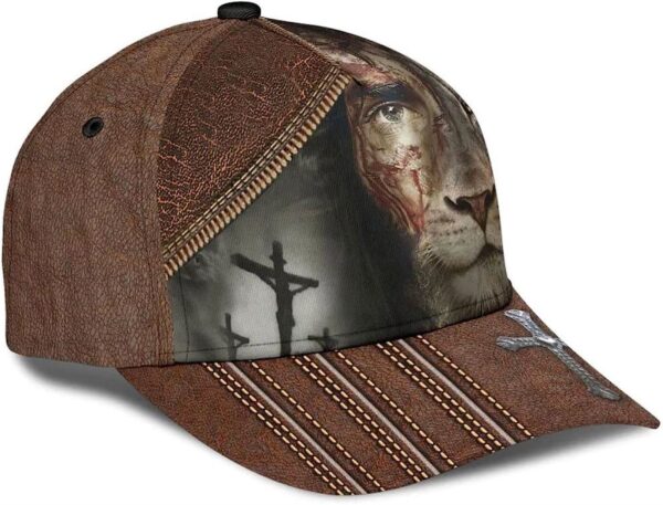 Lion Crucifixion Of Jesus Classic Baseball Cap Hat  Trucker Classic Hats Gift
