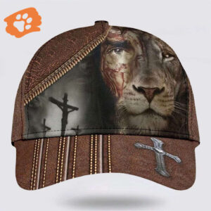 Lion Crucifixion Of Jesus Classic Baseball Cap Hat  Trucker Classic Hats Gift