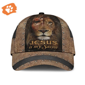 Lion Jesus Is My Savior Classic Cap Trucker Classic Hats Gift