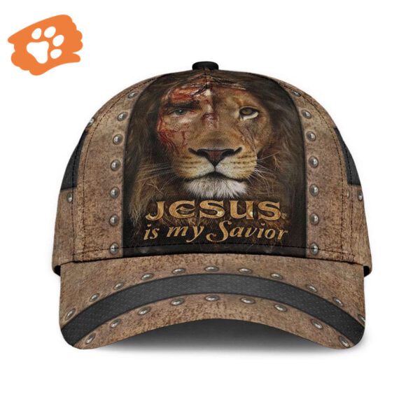 Lion Jesus Is My Savior Classic Cap Trucker Classic Hats Gift