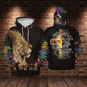 Lion of Judah God Bible Verses Christian Gifts - Inspirational Jesus Apparel Collection - Hoodie Bomber Sweatshirt Hawaiian Shirt Polo T-Shirt