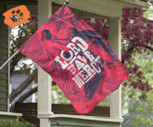 Lord Have Mercy Jesus Flag Christian Easter Jesus Flag For Yard Decor Outdoor