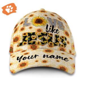Love Like Jesus Customized Hat Classic Cap Trucker Classic Hats Gift