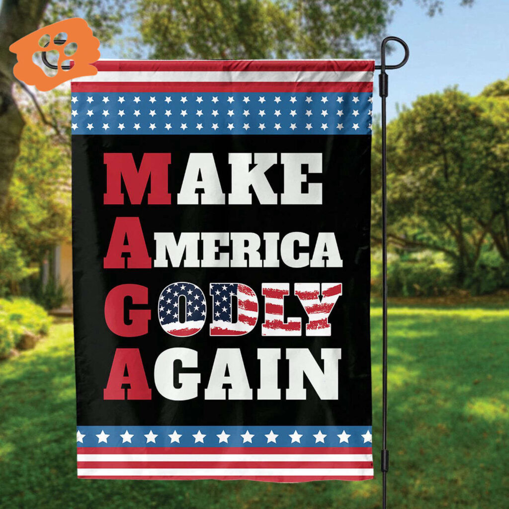 Jesus Christ Patriotic Garden Flags: Make America Godly Again Independence Day Decor & Patriotic Gifts Jesus Christ Patriotic Garden Flags: Make America Godly Again Independence Day Decor & Patriotic Gifts