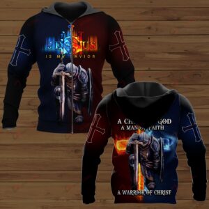Faithful Warriors: Men & Women s Christian Templar Knight Hawaiian Shirts 3
