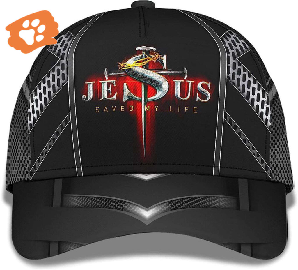 Nails Cross With Crown Of Thorn Jesus Saved My Life Baseball Cap Hat Trucker Classic Hats Gift Nails Cross With Crown Of Thorn Jesus Saved My Life Baseball Cap Hat Trucker Classic Hats Gift