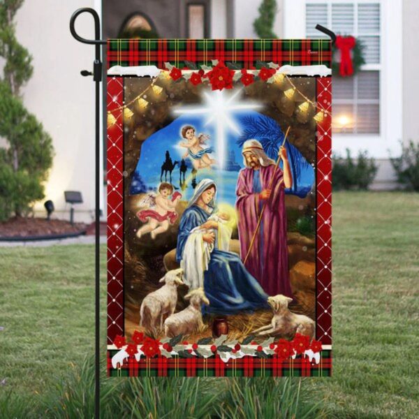Nativity Flag Nativity Of Jesus Outdoor Christmas Yard Decorations Best Gift 2025