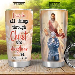 Nurse Jesus Stainless Steel Tumbler - Jesus Lover Men Women