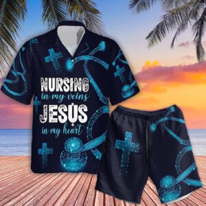 Jesus & Nursing Polo Shirt: Gift for Jesus Lovers & Nurses Men & Women S-5XL 1