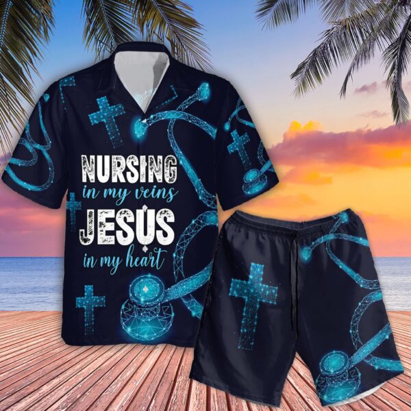 Jesus & Nursing Polo Shirt: Gift for Jesus Lovers & Nurses Men & Women S-5XL