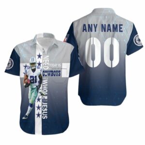 Custom Dallas Cowboys Hawaiian Shirt: Cowboys & Jesus Fans Must-Have