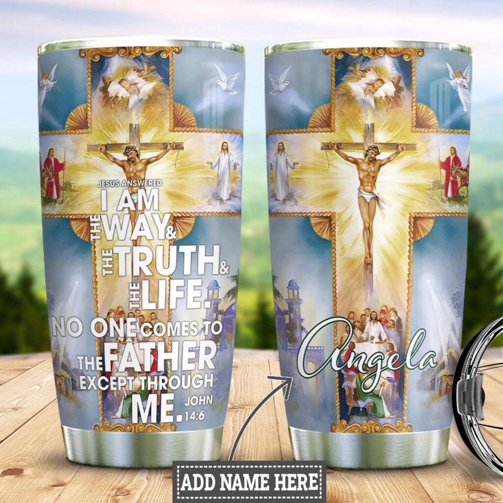 Personalized Faith Jesus Father Stainless Steel Tumbler – Jesus Lover Men Women Personalized Faith Jesus Father Stainless Steel Tumbler – Jesus Lover Men Women