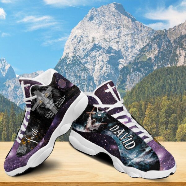 Personalized Fear Not For Jesus Basketball Shoes, Jesus Gift Lion Of Judah Running Shoes, Christian Cross Footwear Men Women