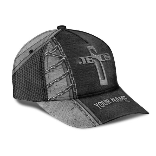 Personalized Jesus Cross Classic Cap Personalized Name All Over Print