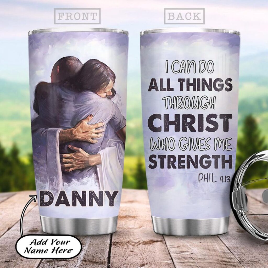 Personalized Jesus Motivation Stainless Steel Tumbler – Jesus Lover Men Women Personalized Jesus Motivation Stainless Steel Tumbler – Jesus Lover Men Women