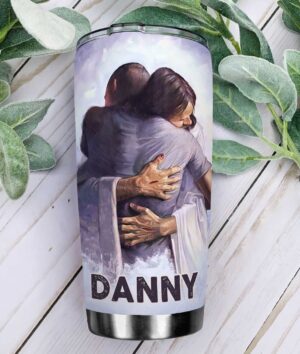 Personalized Jesus Motivation Stainless Steel Tumbler - Jesus Lover Men Women 1